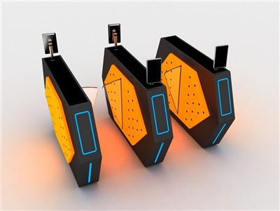 I-LED Lamp Indication Flap Barrier Turnstile